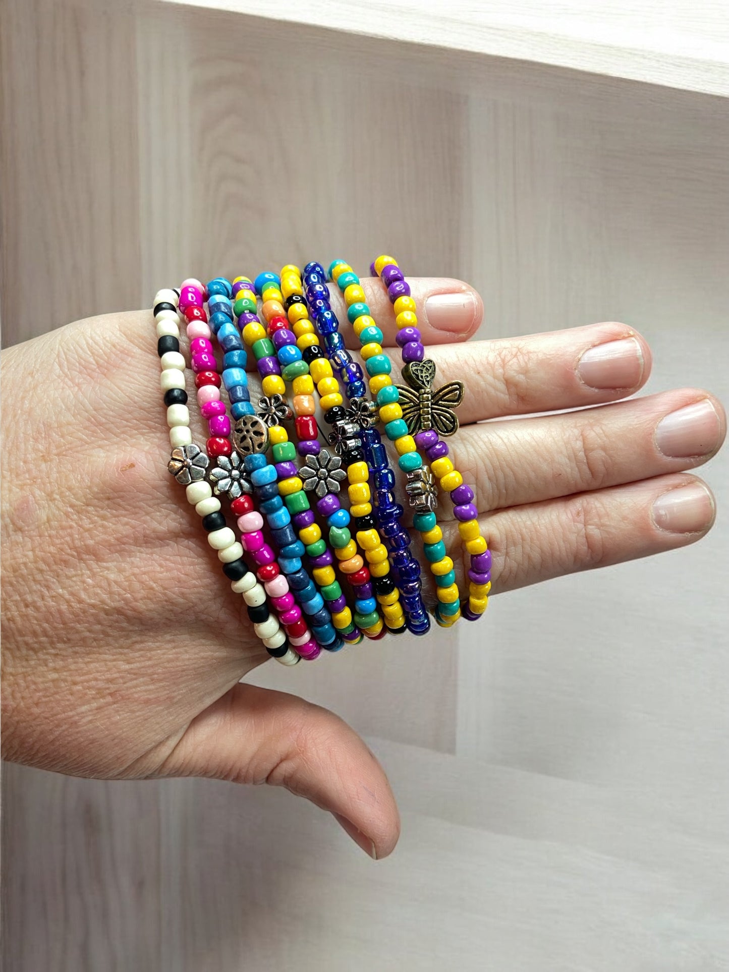 Flower Friendship Bracelets