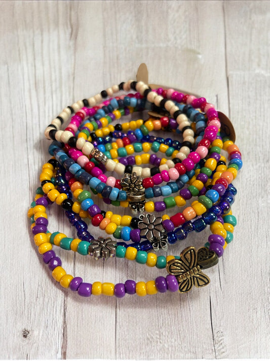 Flower Friendship Bracelets