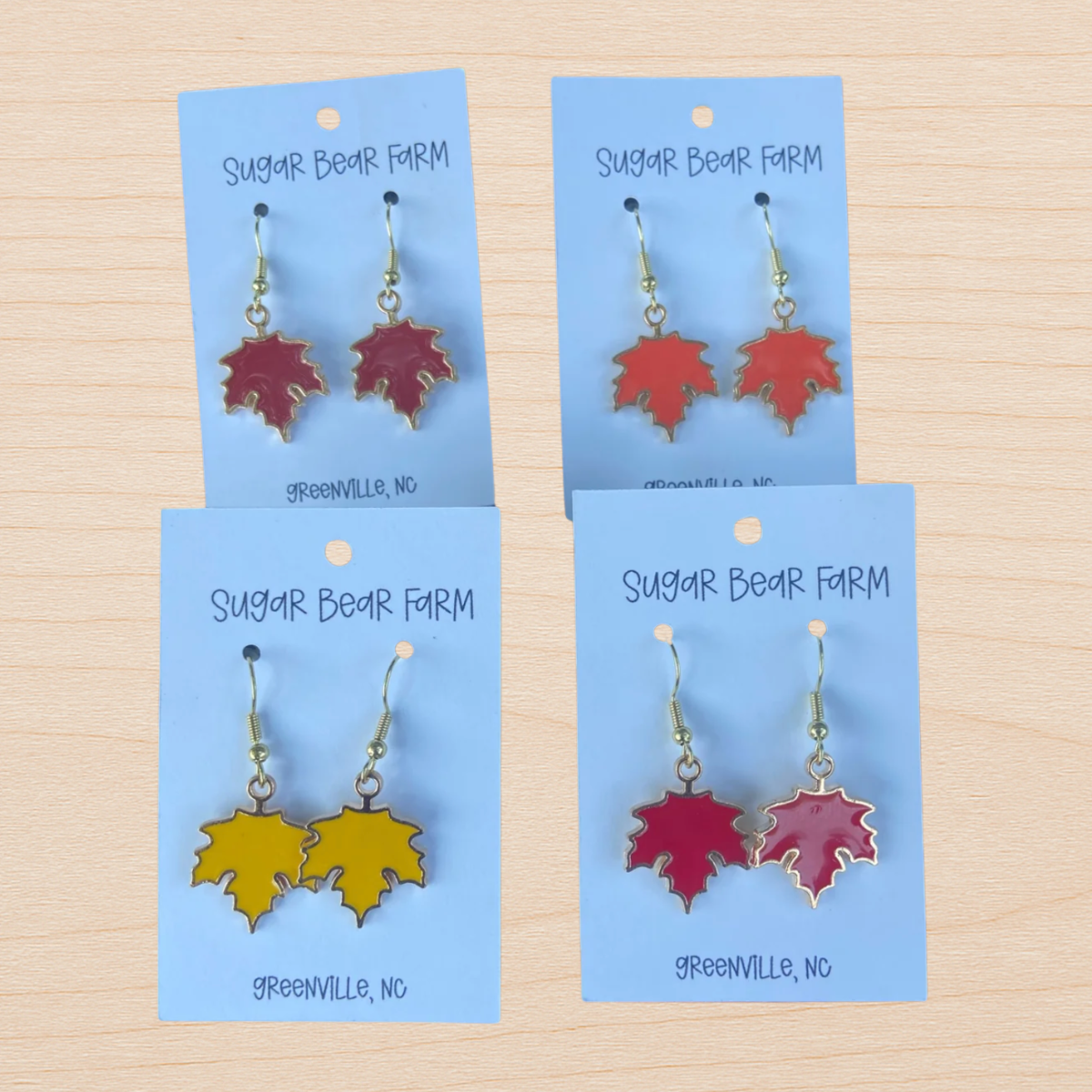 Autumn Leaf Earrings