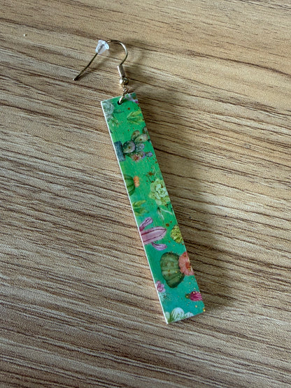Playful Cactus Earrings