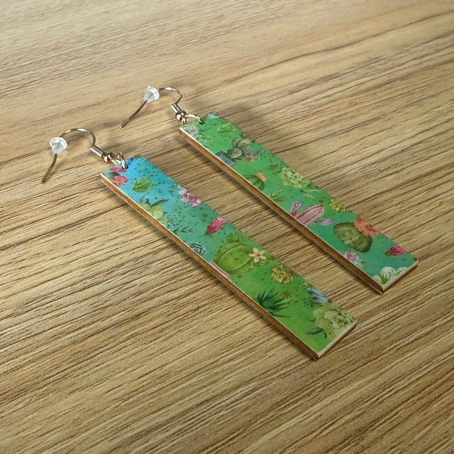 Playful Cactus Earrings