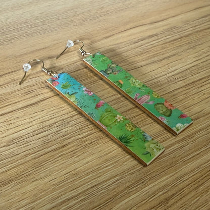 Playful Cactus Earrings