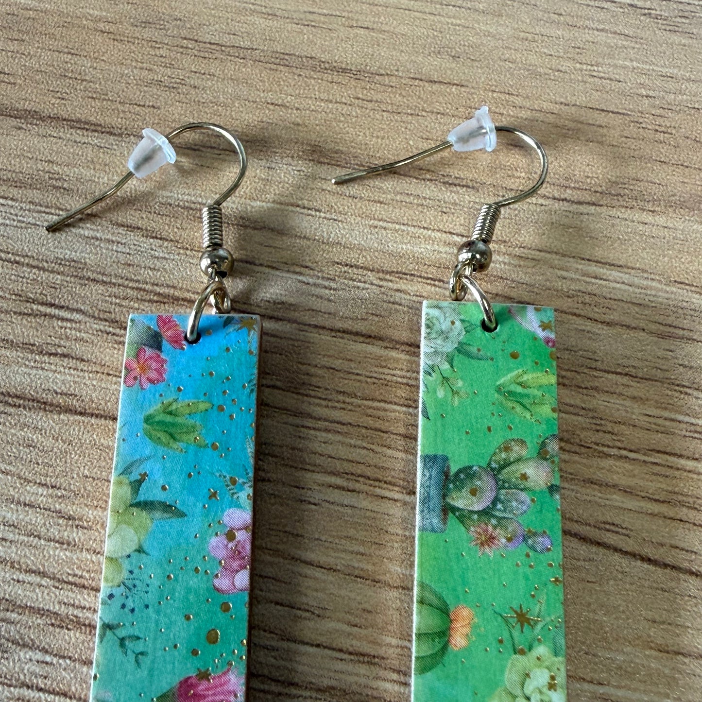 Playful Cactus Earrings