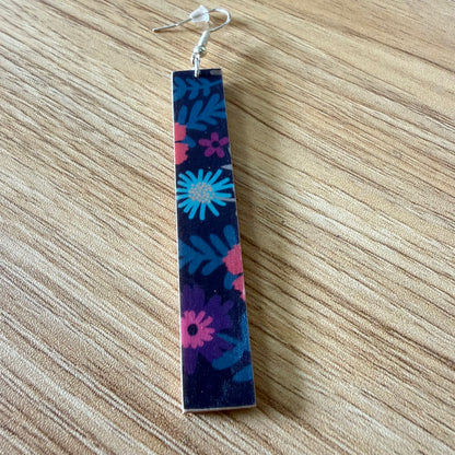 Bright Floral Earrings