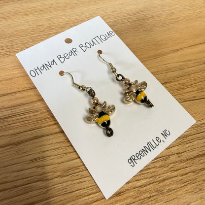 Wired Bee Earrings