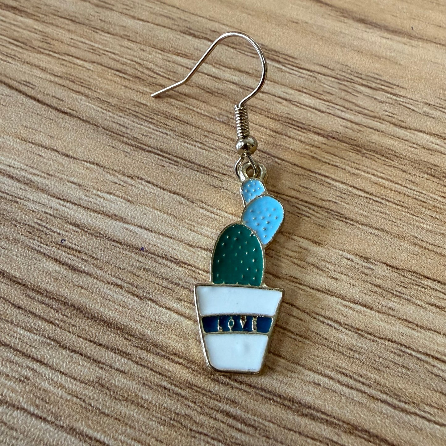Stacked Cactus Earrings