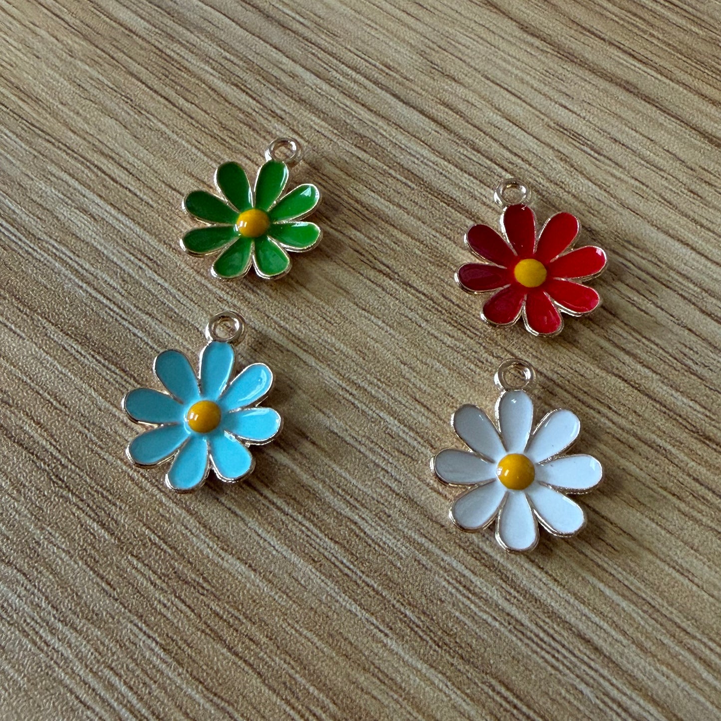 Colorful Daisy Flower Earrings