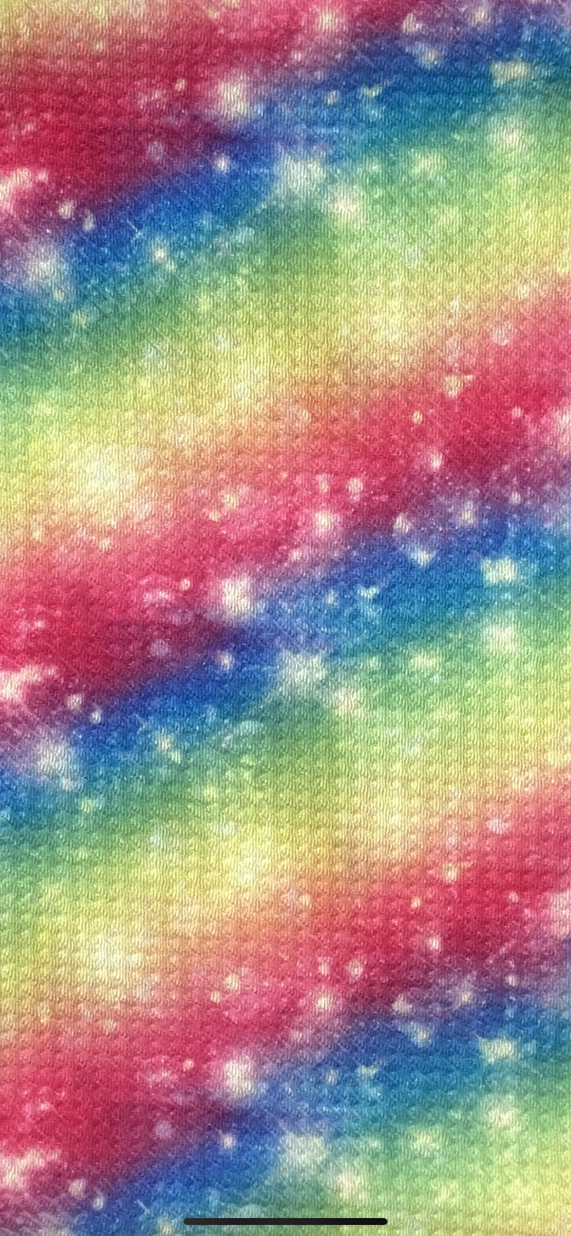 rainbow sparkle fabric