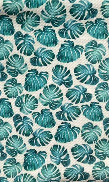 monstera fabric