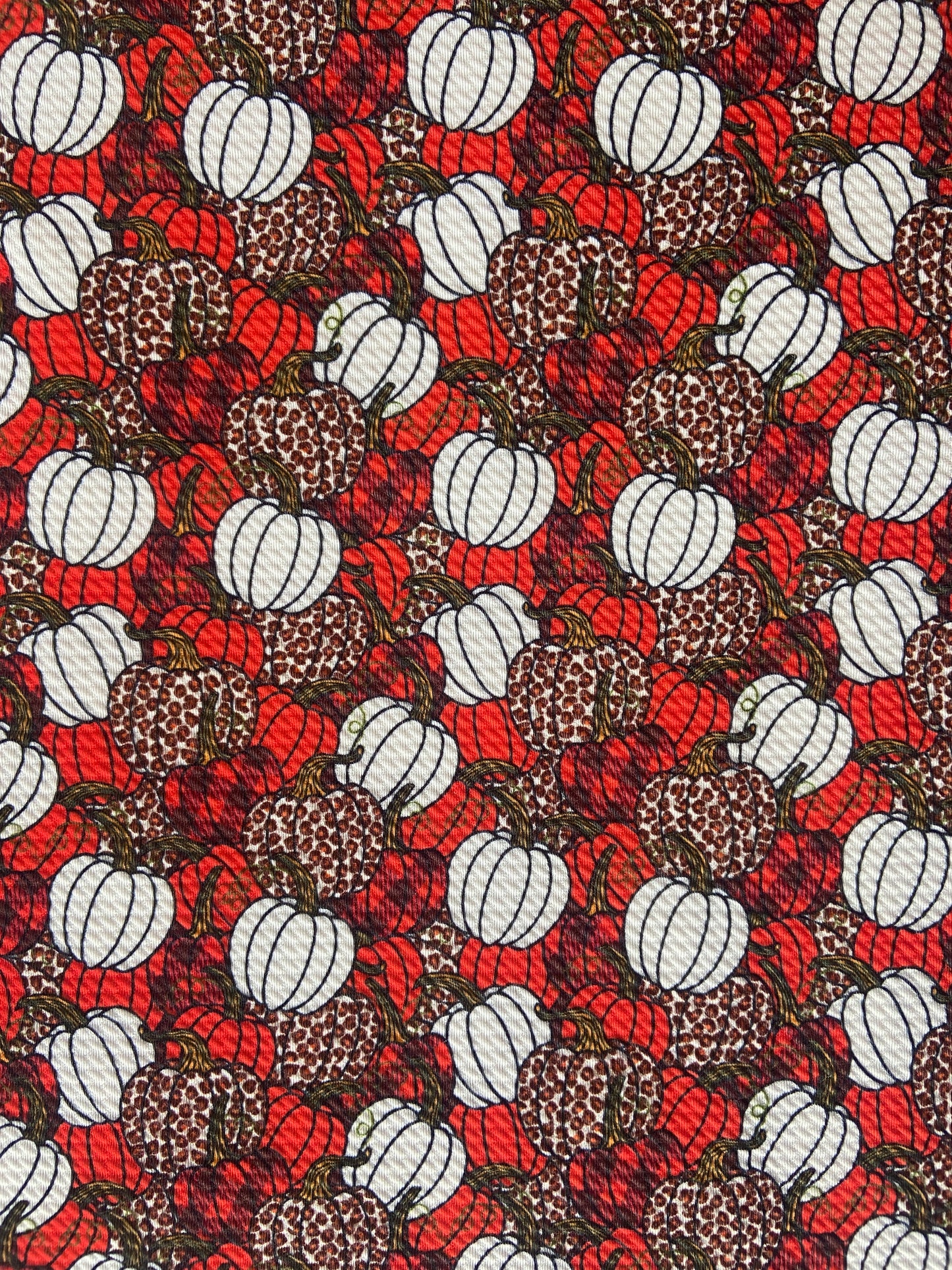 brown and orange pumpkin fabric