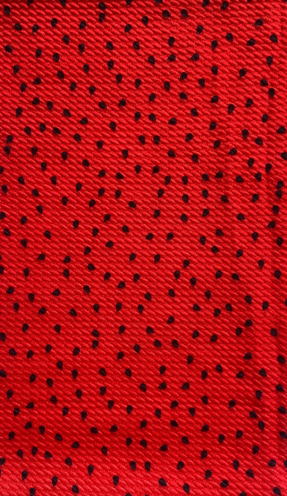 red watermelon fabric