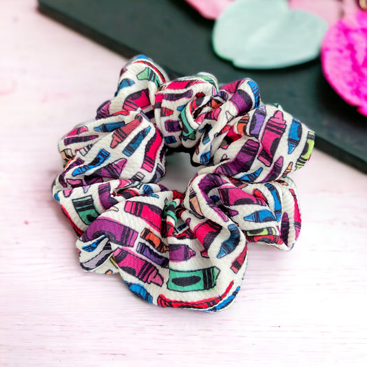 Crayon Scrunchies