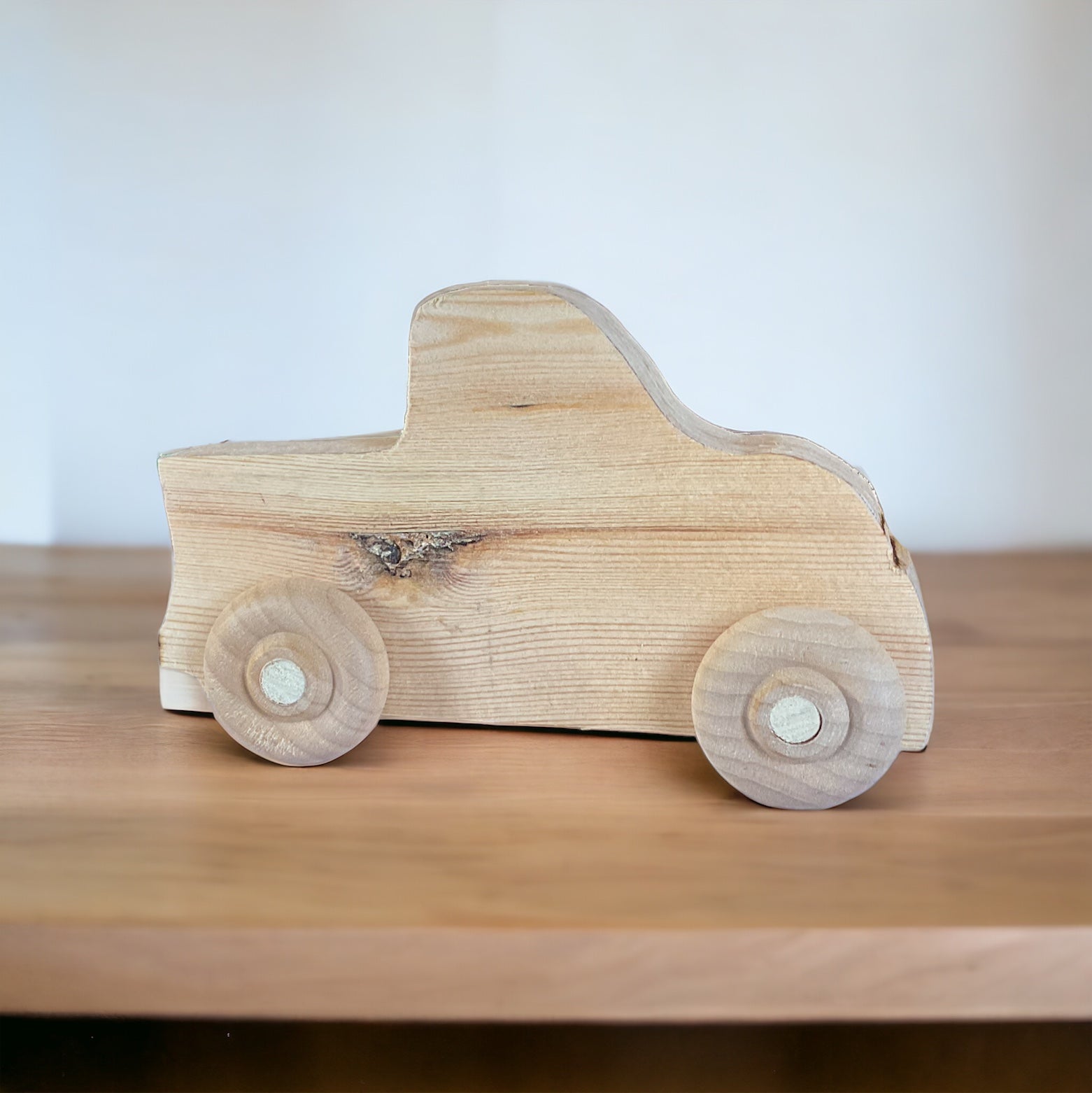 wooden truck