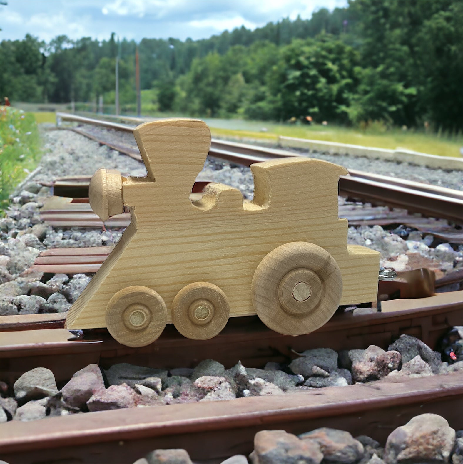 Wooden train 