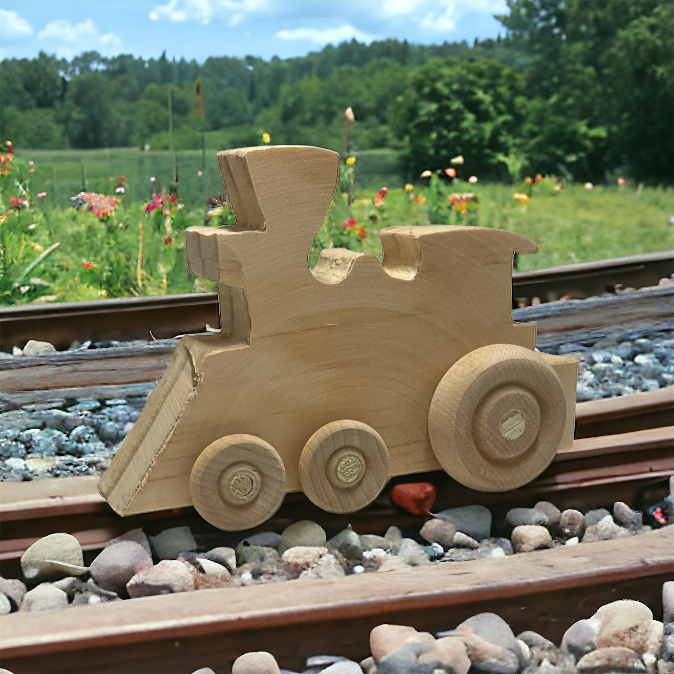 Wooden train 