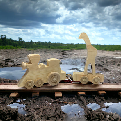 Wooden train 