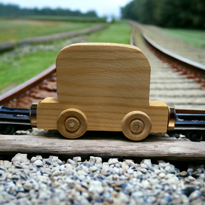 wooden train