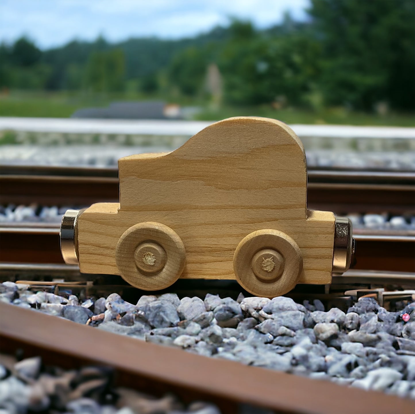 wooden train