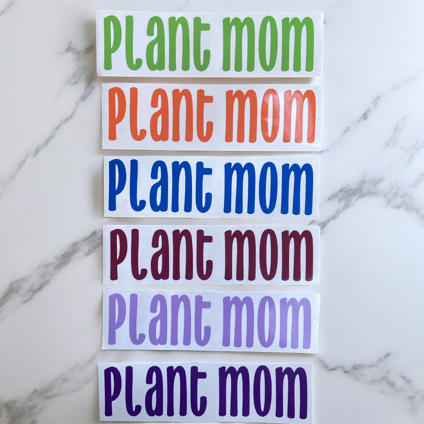 plant mom decals