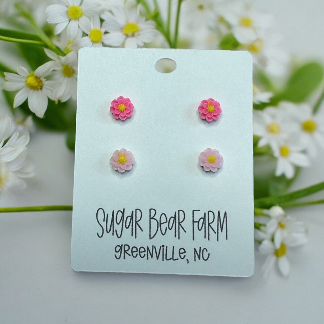 Flower Mini Stud Earrings