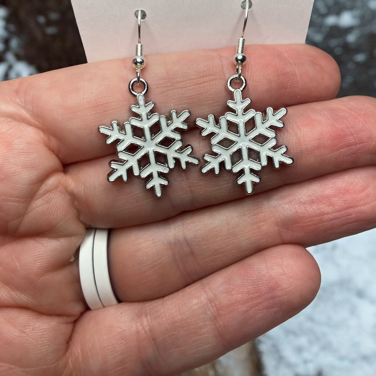 Snowflake Earrings