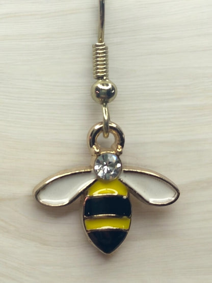 Honey Bee Earrings