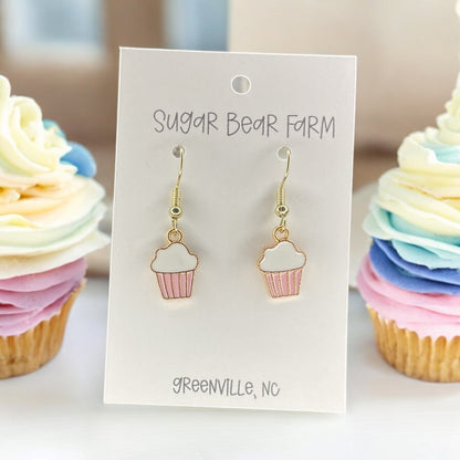 Cupcake Earrings