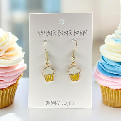 Cupcake Earrings