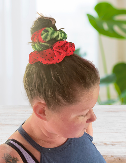 Watermelon Combo Scrunchies