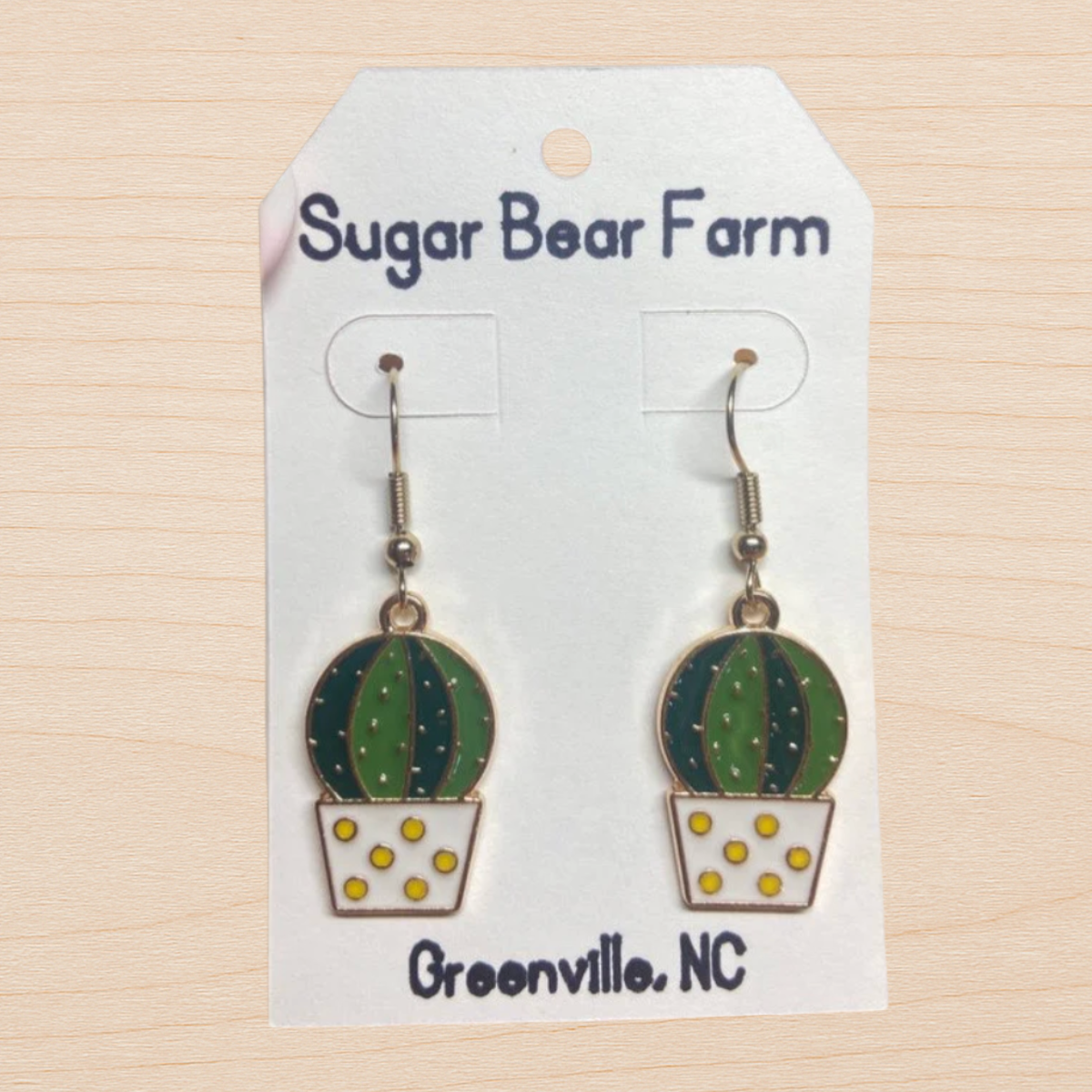 Barrel Cactus Earrings